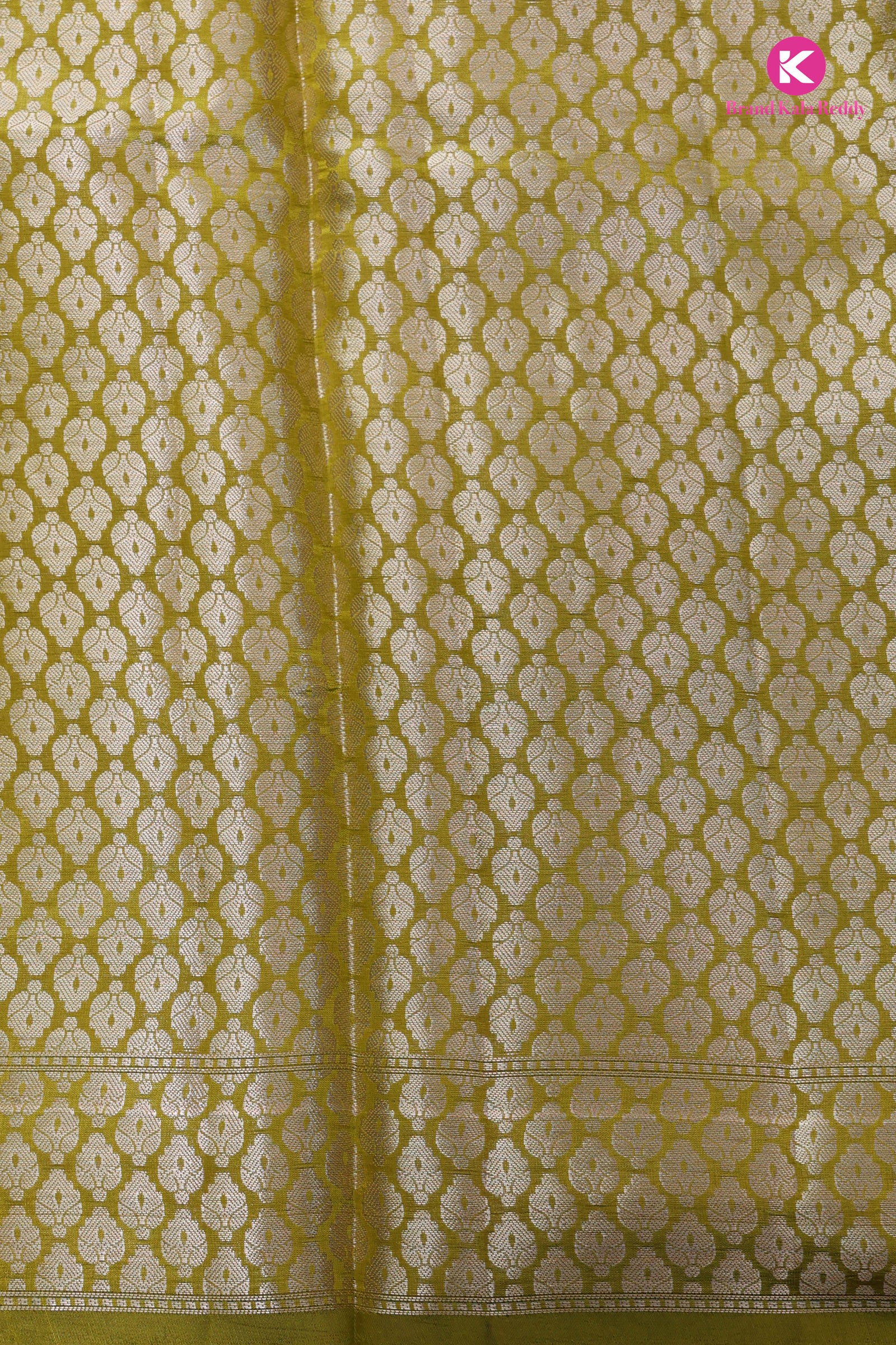mud colour saree with olive border