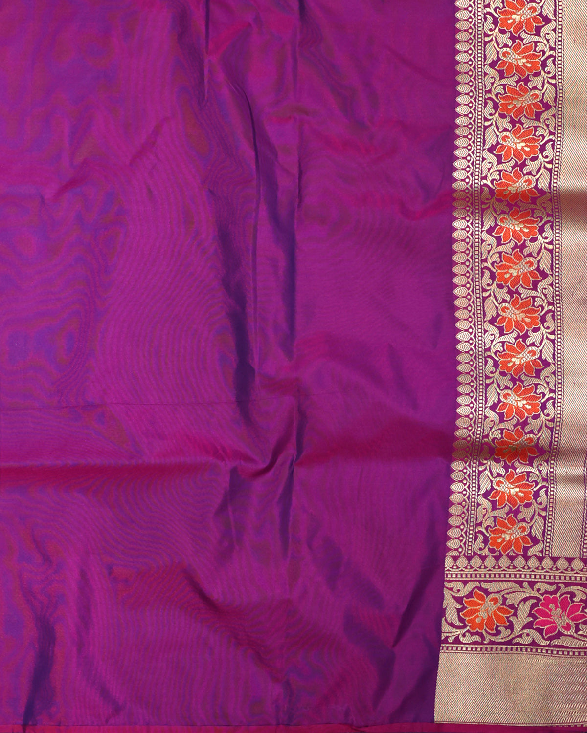 Royal Blue Banarasi Saree