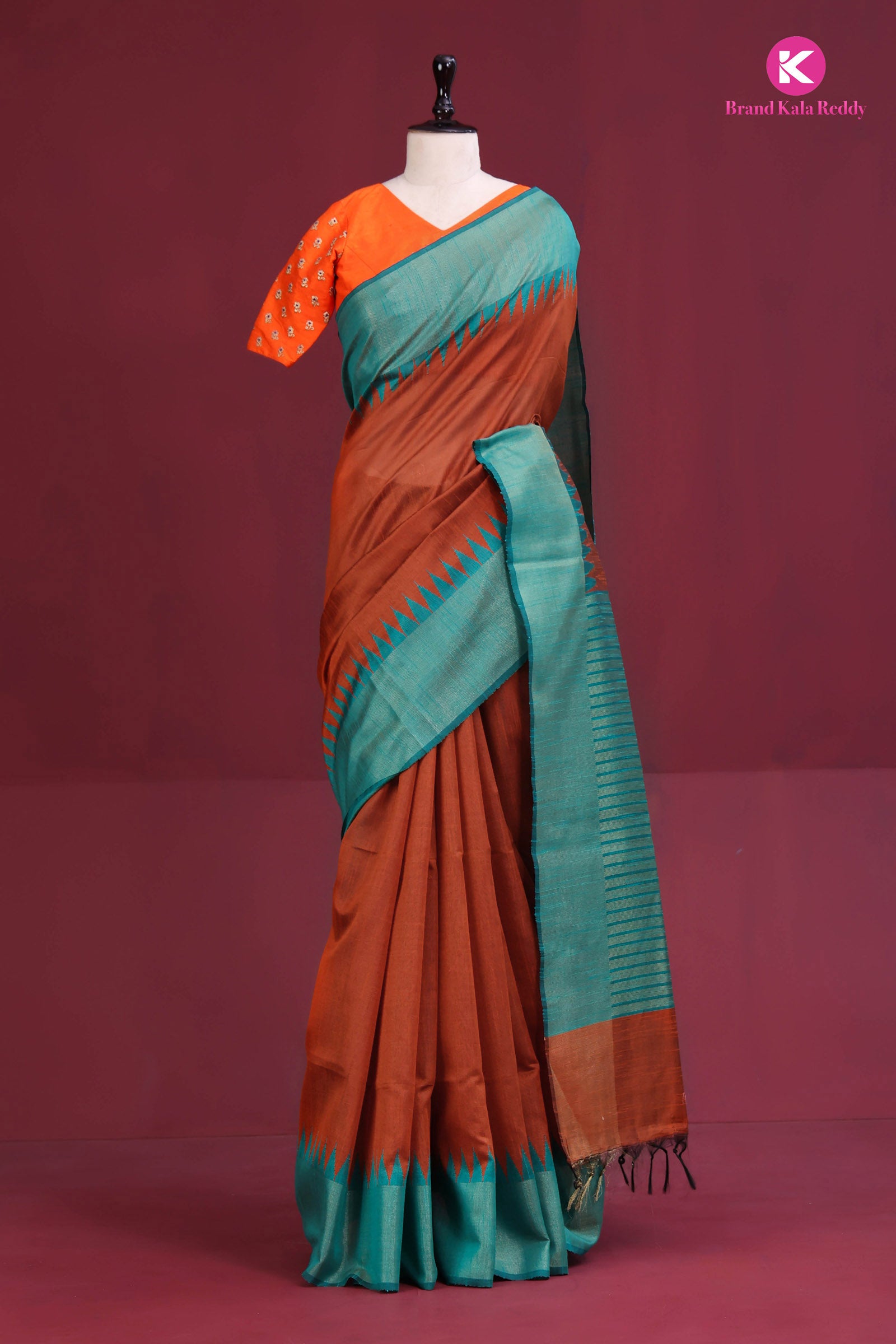 Rust Reverie in Teal Tranquilit
