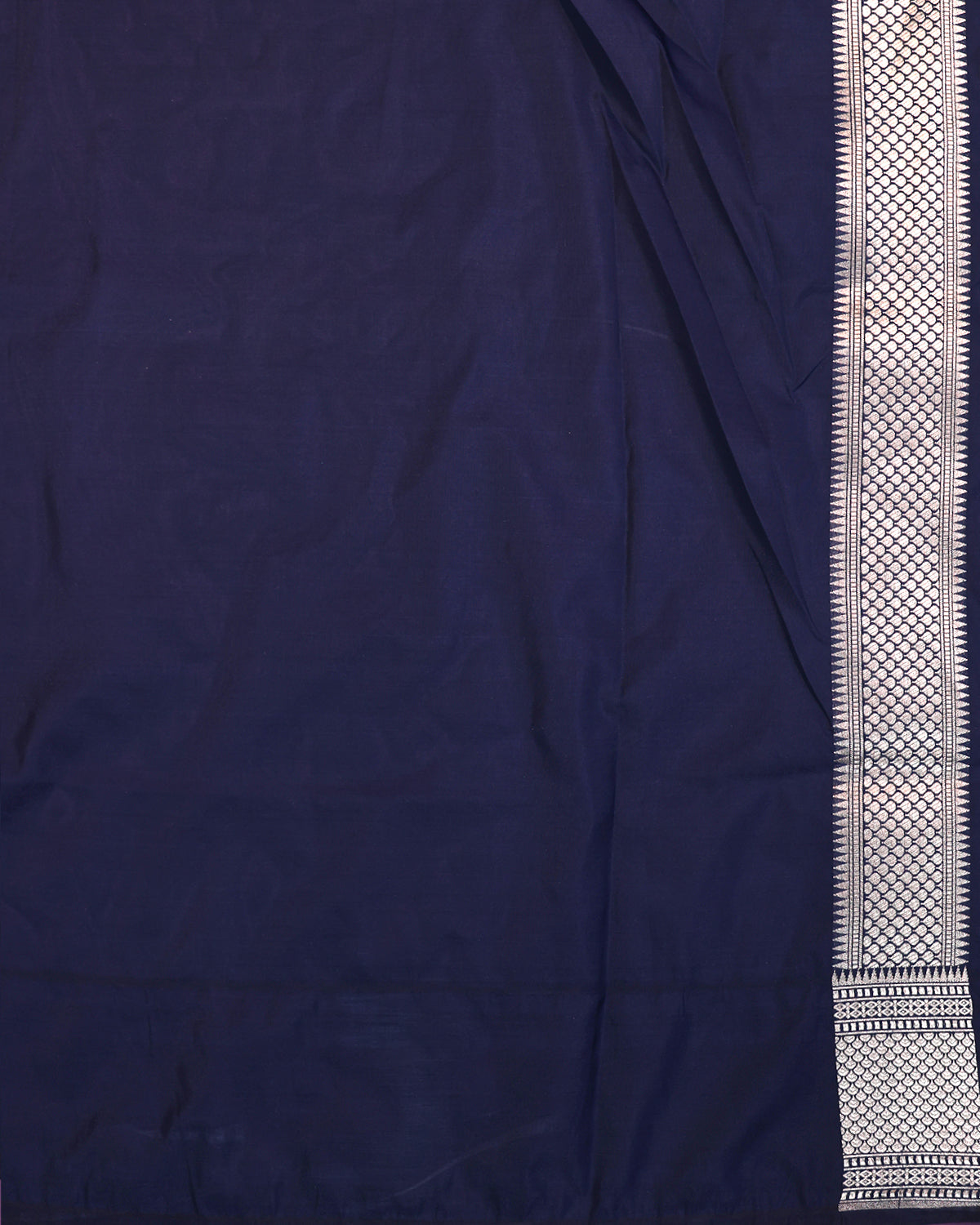 Pink and Navy Blue Rangkat Style Banarasi Saree