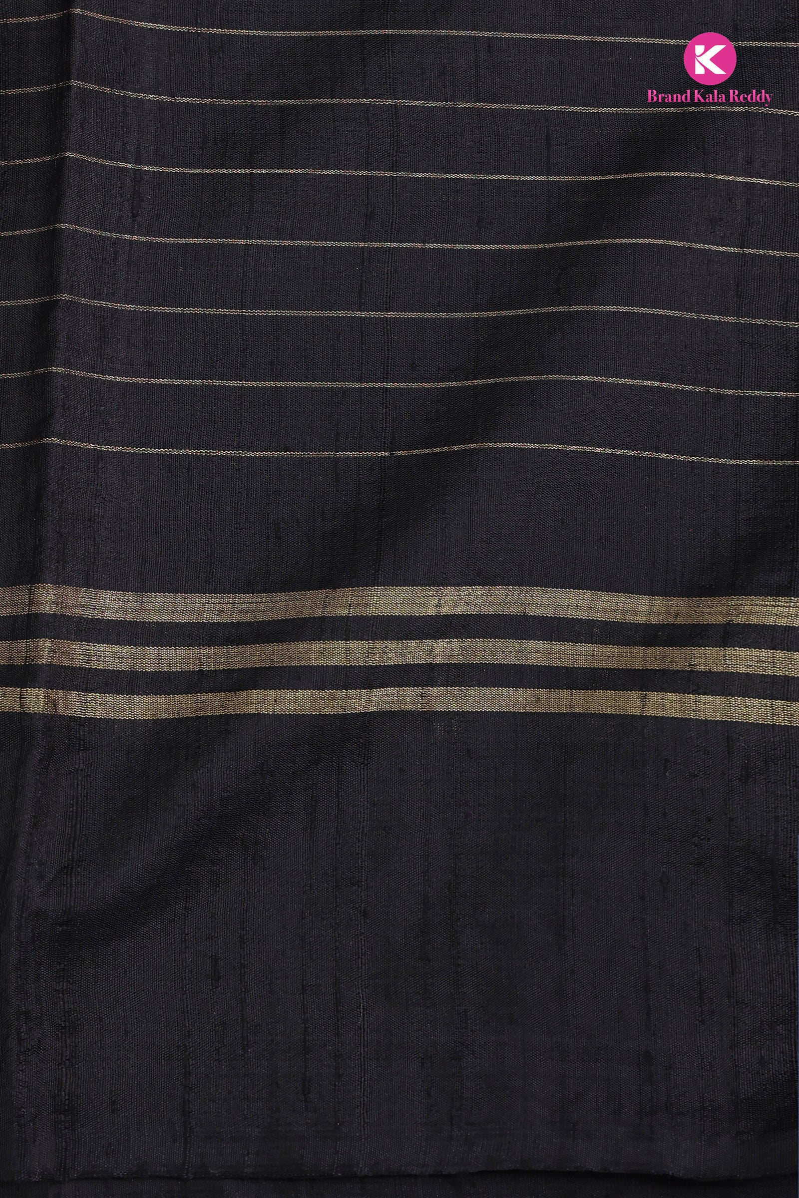 Midnight Magenta – Moonga Tussar Statement Drape
