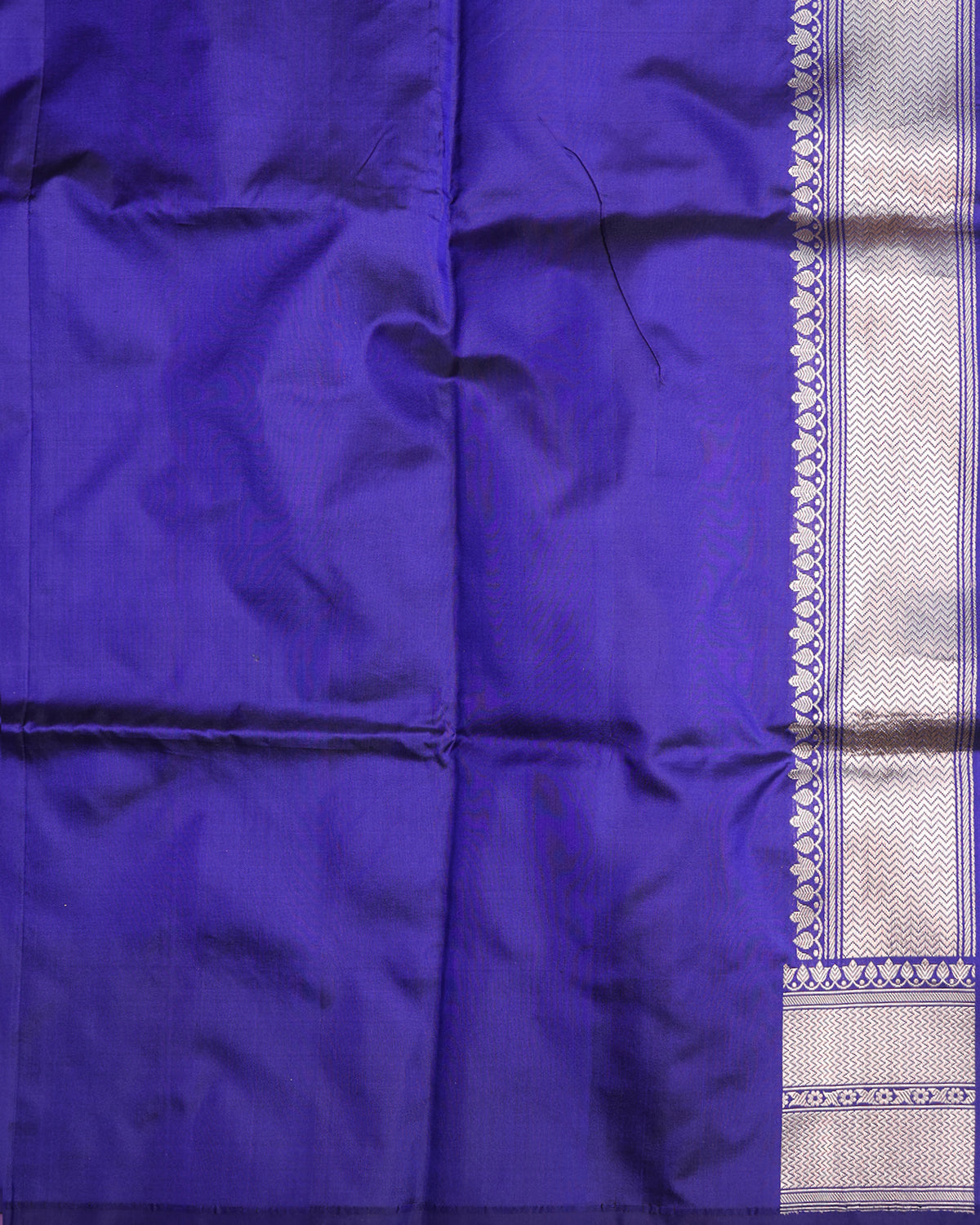 Cobalt Blue Banarasi Silk Handloom Saree