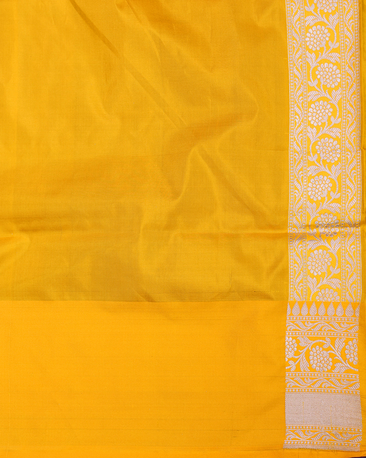 Inchworm Green Banarasi Saree
