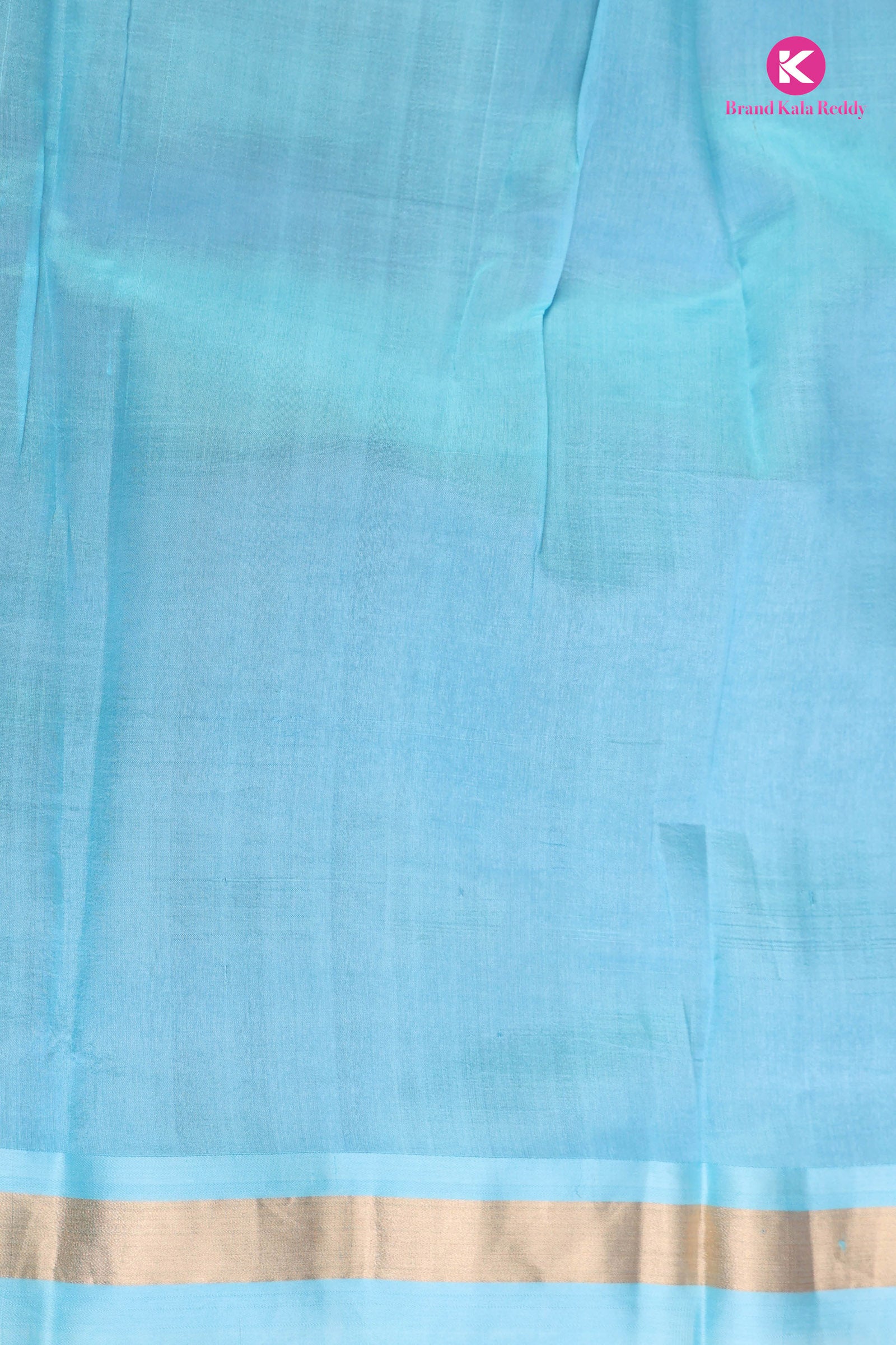 light blue mashru saree