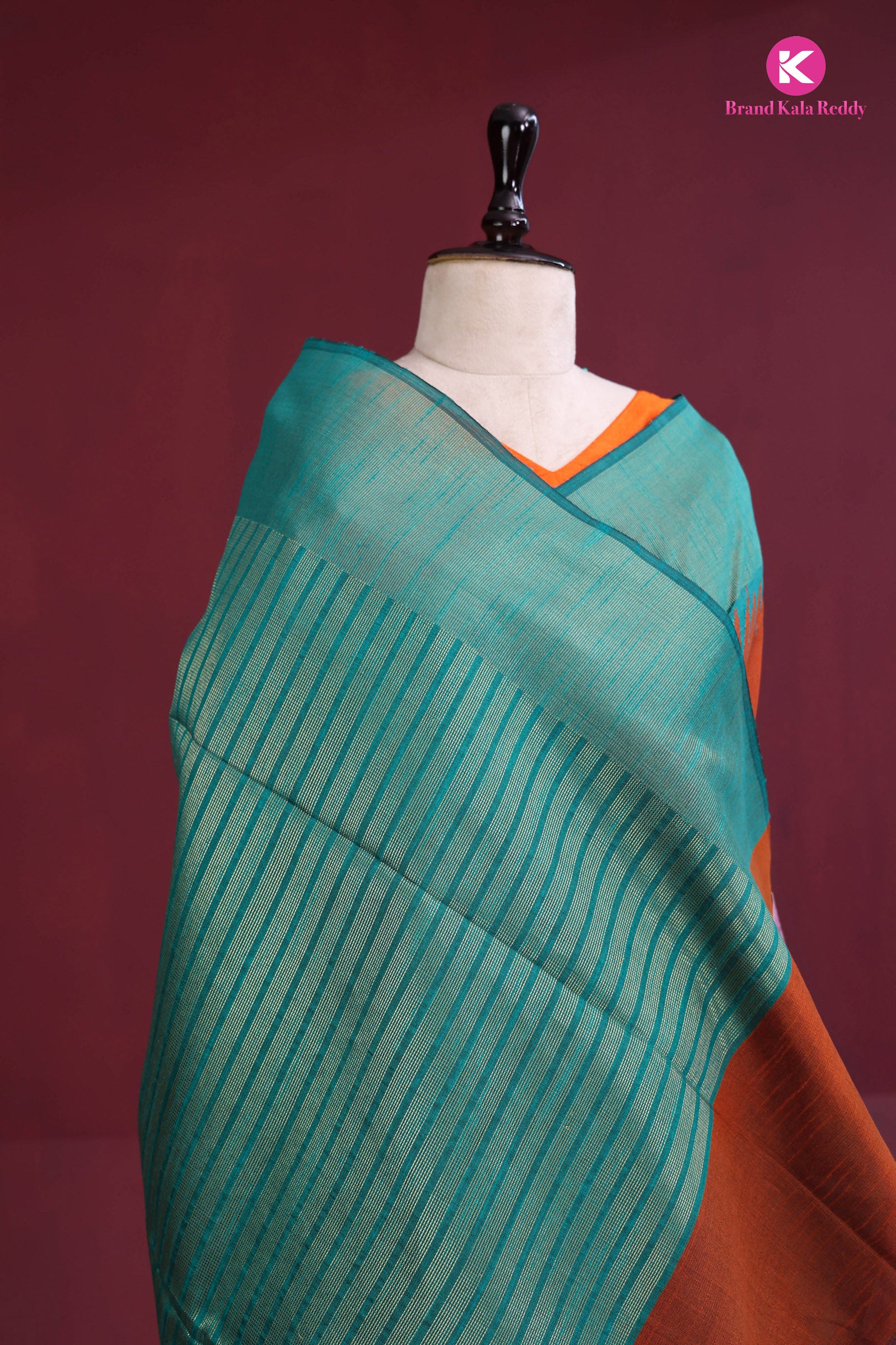 Rust Reverie in Teal Tranquilit