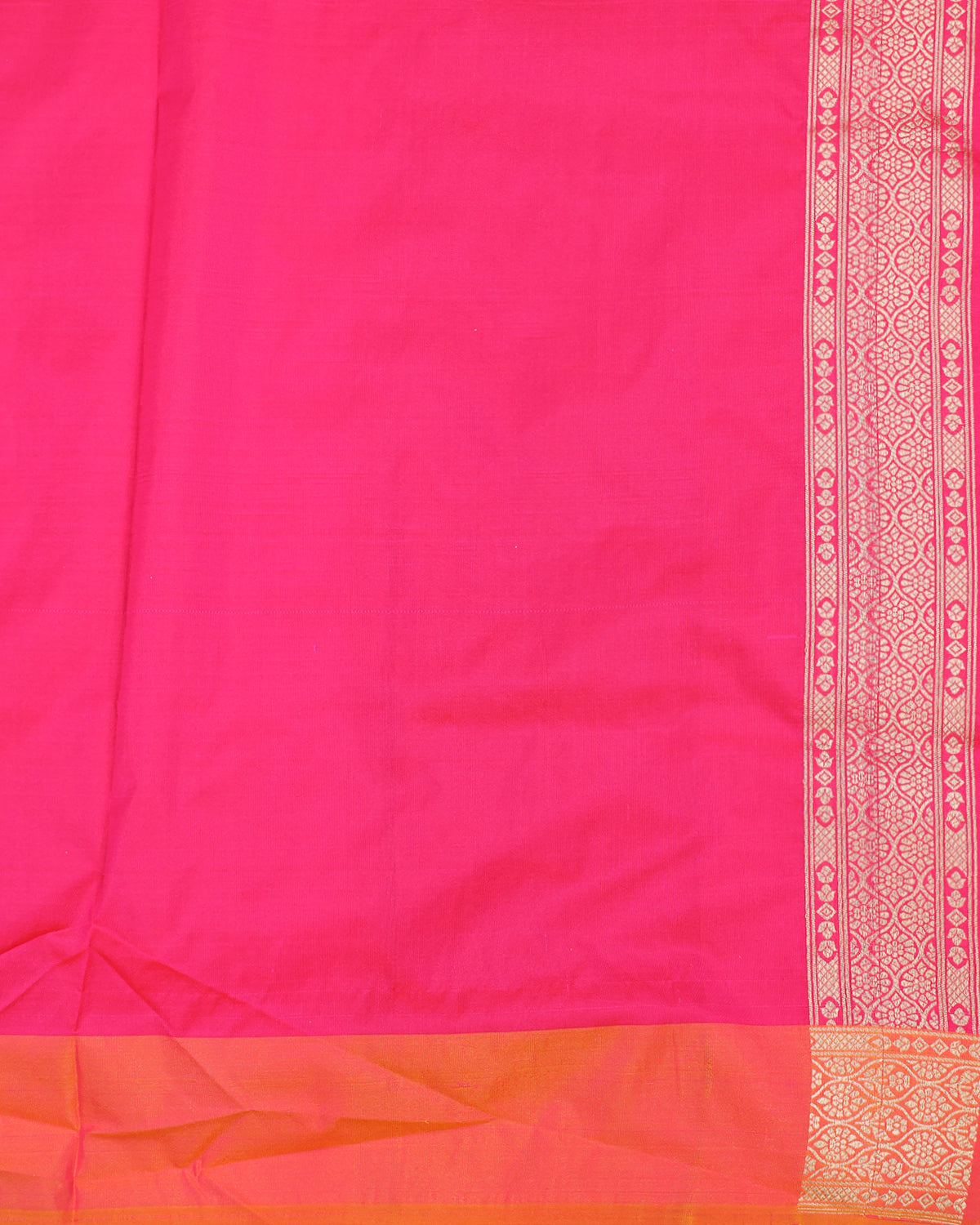 Canary Yellow Banarasi Saree