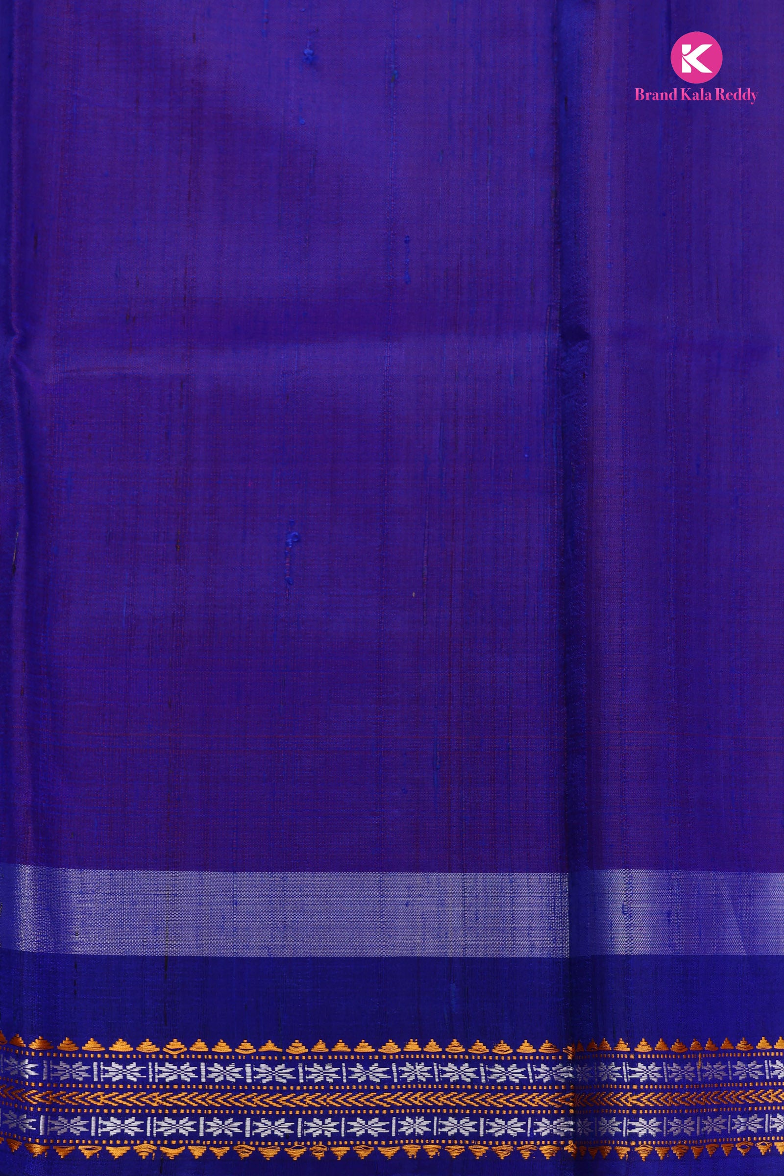 Rani Royale – Moonga Silk Brilliance in Pink & Blue