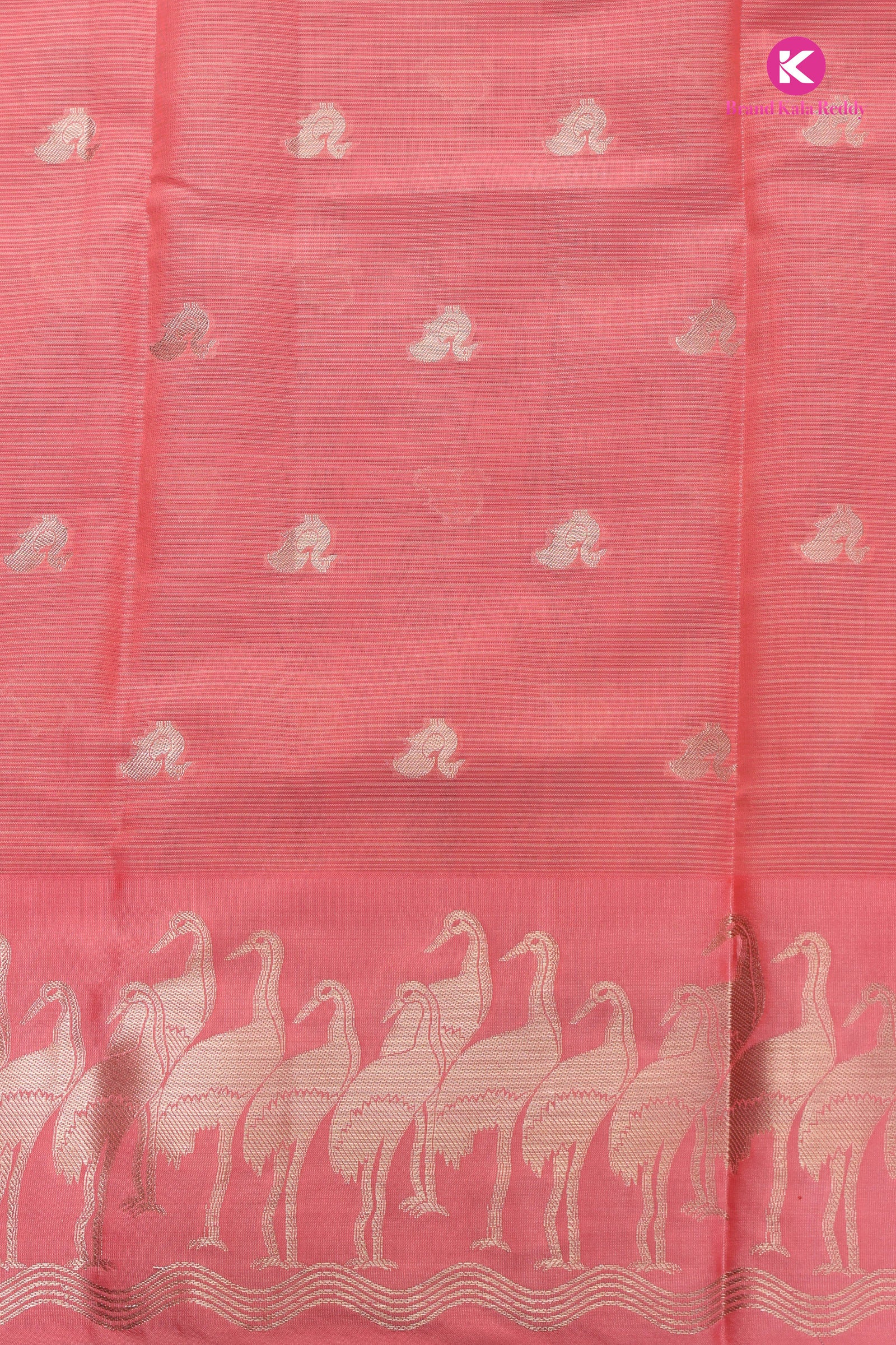 Lemon Yellow zari Kota Silk Saree